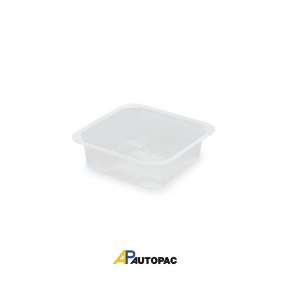 Vaschetta PP trasparente quadrata