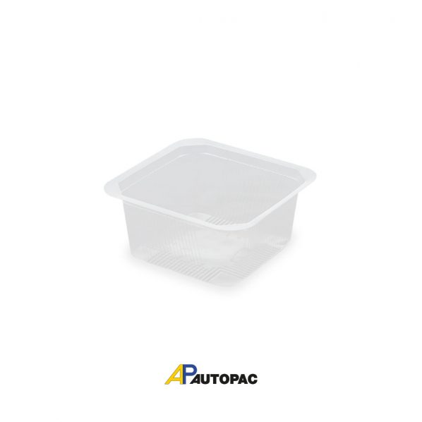 Vaschetta PP trasparente quadrata